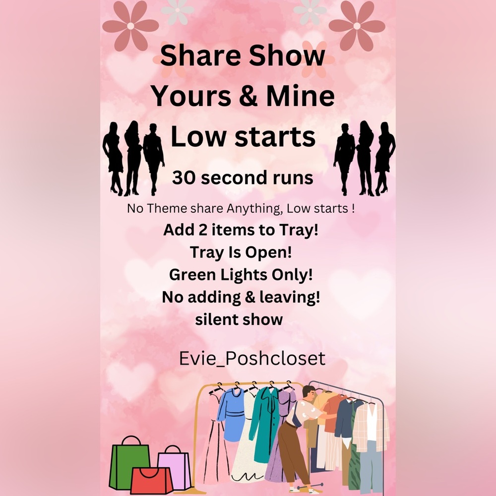 Share Show Event Flyer